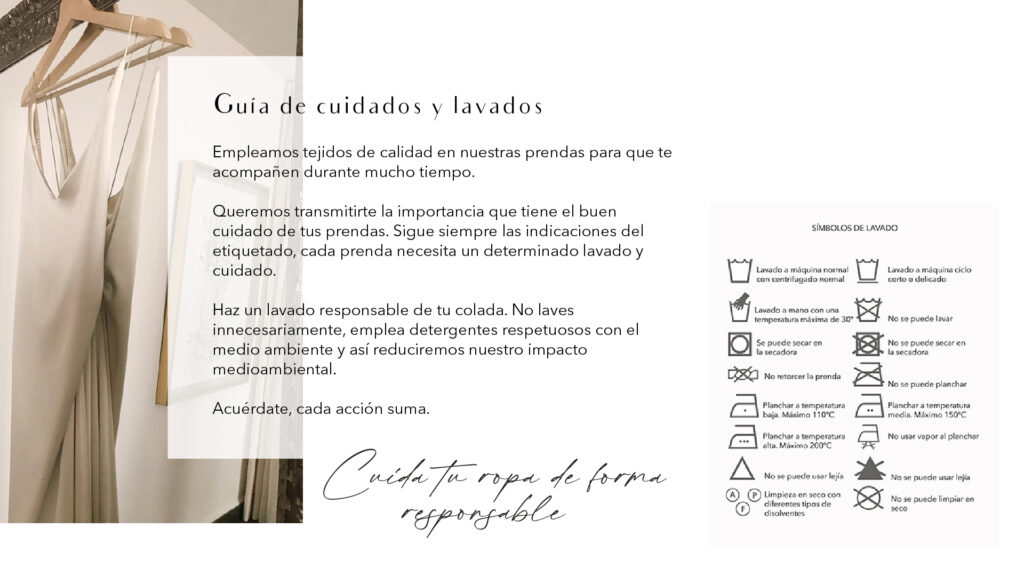 Cuidados de la ropa
