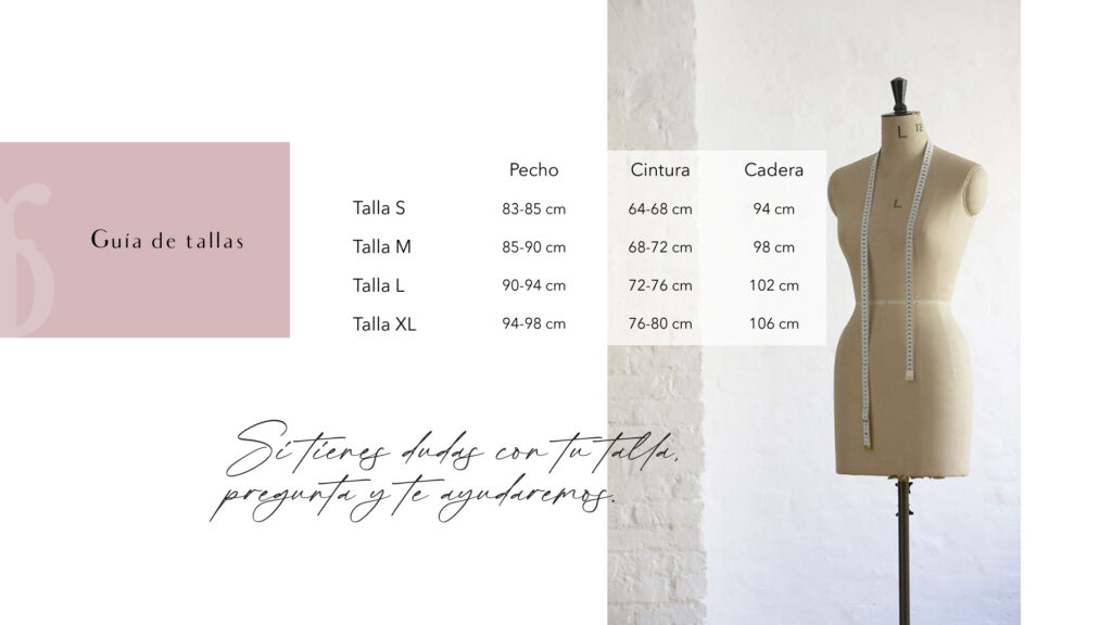 Guía de tallas