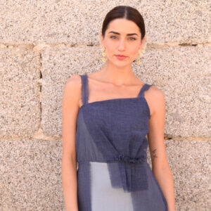 Vestido Como Azul