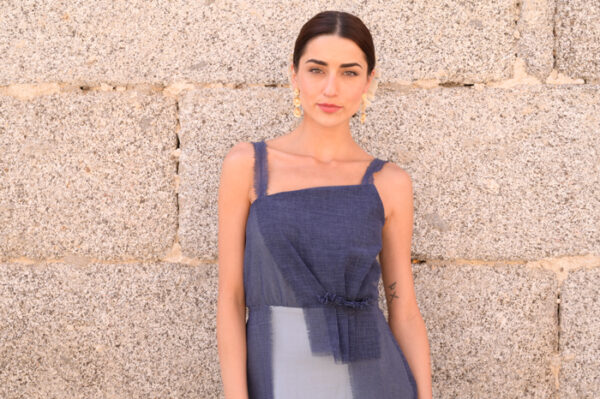 Vestido Como Azul